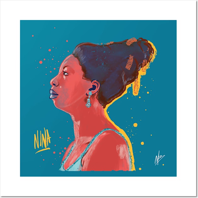 Nina Wall Art by MikeBrennanAD